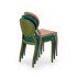 Стул Tilia Rotus зеленая нефть 