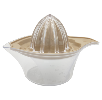 Соковыжималка для лимона New 0,25 л прозрачно-кремовая