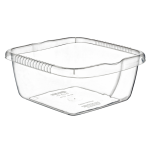 Таз квадратний 4,5 л прозорий Таз квадратний 4,5 л прозорий