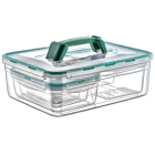 Набір контейнерів KOMBI SET з ручкою, загальний об'єм 9,5 л