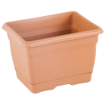 Горщик для квітів балконний Villa 2,75 л теракотовий Горщик для квітів балконний Villa 2,75 л теракотовий