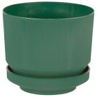 Горщик для квітів Lux 6 л зелений