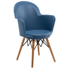 Крісло Tilia Gora-V ніжки букові синій джинс