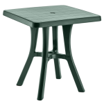 Стіл квадратний Irak Plastik Royal 70x70 см зелений