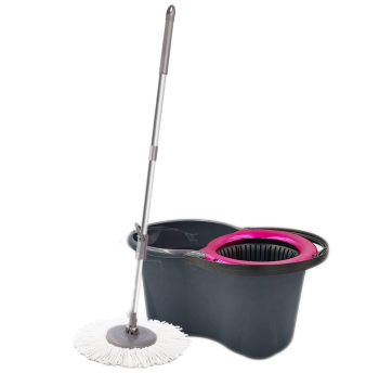 Набор для уборки Planet Spin Mop Mini Eco 14 л антрацитовый-фиолетовый