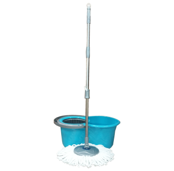 Набір для прибирання Planet Spin Mop Mini 14 л блакитний