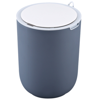 Сенсорне відро для сміття JAH 8 л кругле Waterproof сіре