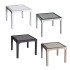 Стіл квадратний Irak Plastik Comfort 90x90 під ротанг білий