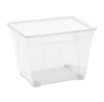 Контейнер Easy 20 л на колесах прозорий