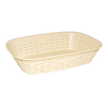 Хлібний кошик під ротанг бежевий