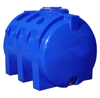 Ємність для дизельного палива 1000 л горизонтальна двошарова