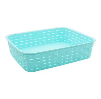 Корзина под ротанг 3 л бирюзовая