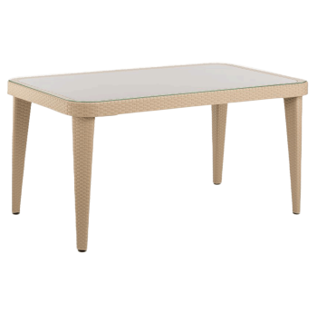 Стол Tilia Osaka 90x150 см ножки пластиковые цвет кофе