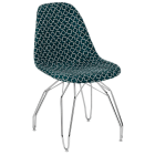 Стул Tilia Eos-M сиденье с тканью, ножки металлические хромированные ARTCLASS 808