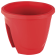 Горщик для квітів на перила Emerald 7,5 л червоний