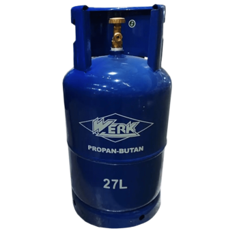 Газовый бытовой баллон 27 л Werk PROPAN-BUTAN